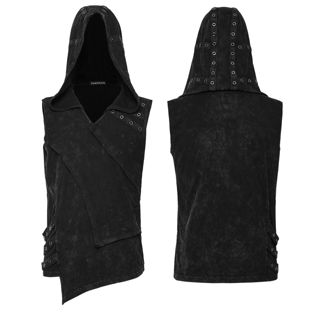 Punk Rave - Doom Rider Sleeveless shirt - Black